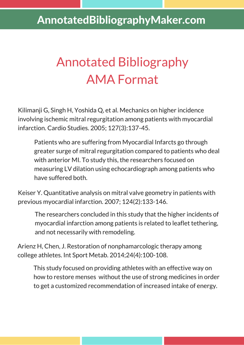 Annotated bibliography mla maker