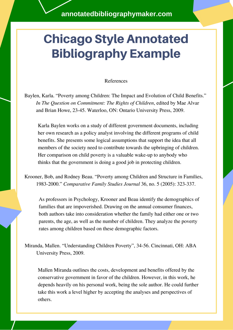 Annotated bibliography maker