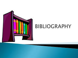 how to do a bibliography for a website