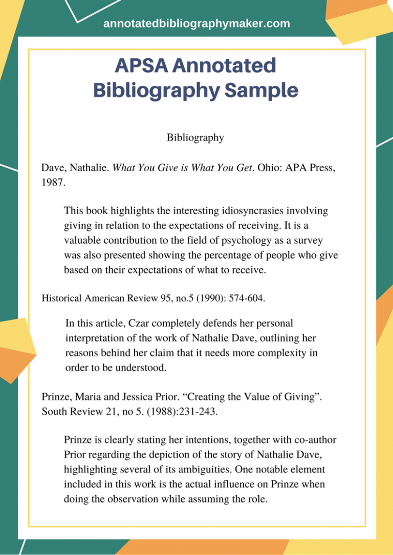 examples of bibliography for websites