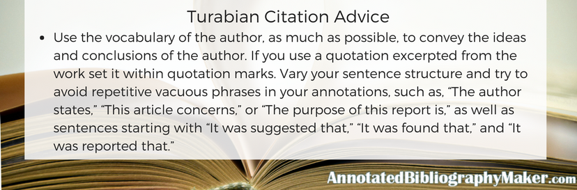 turabian style annotated bibliography turabian style annotated bibliography