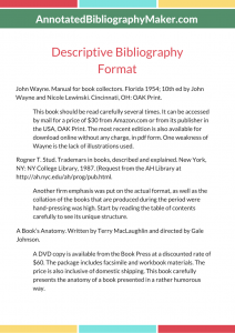 Descriptive bibliography picture