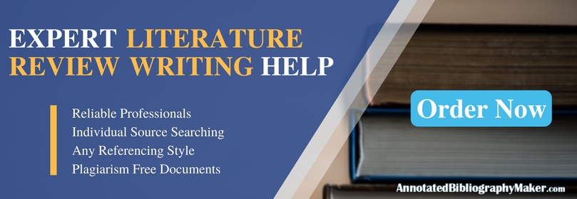 Help writing a literature review
