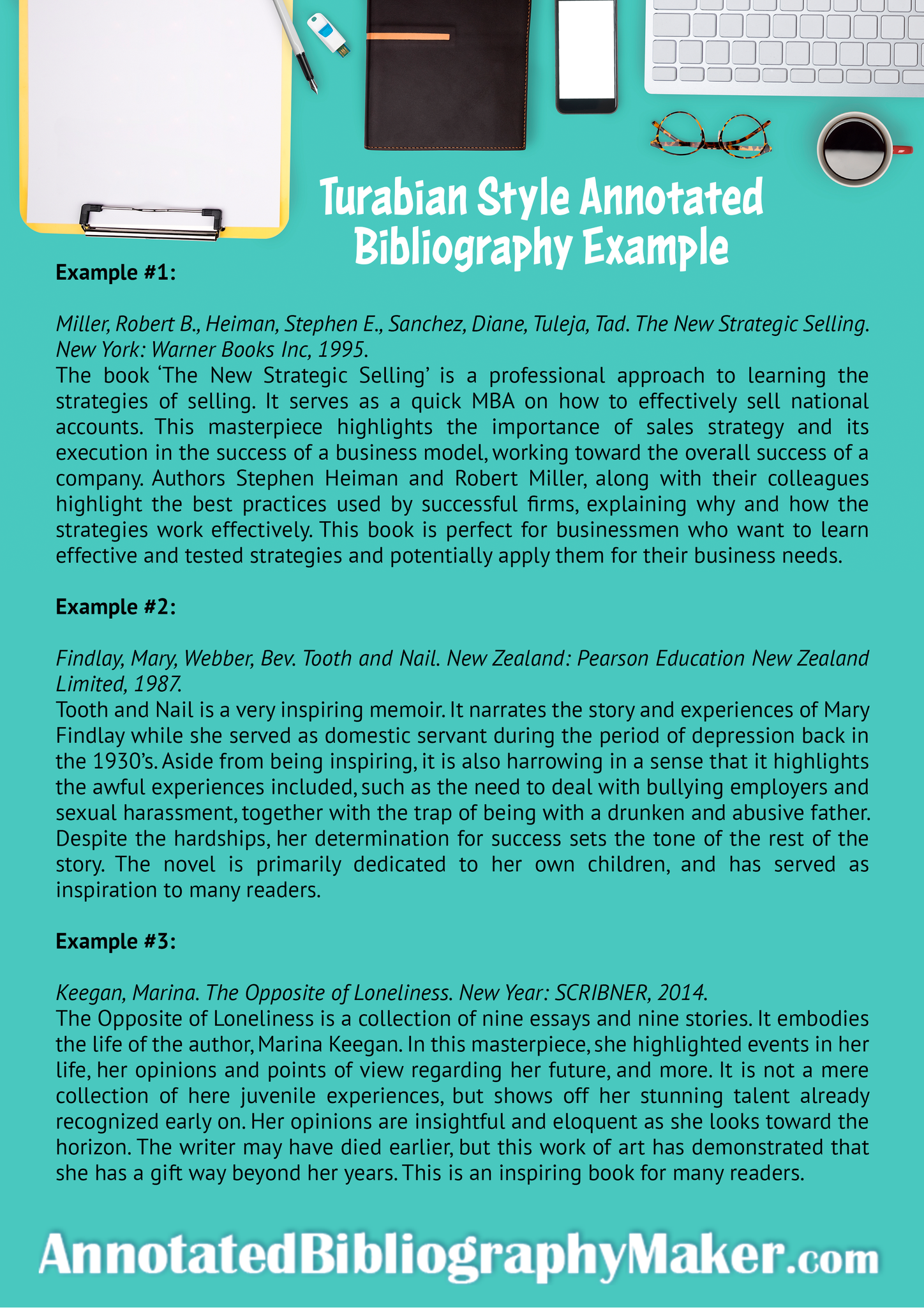 turabian bibliography sample