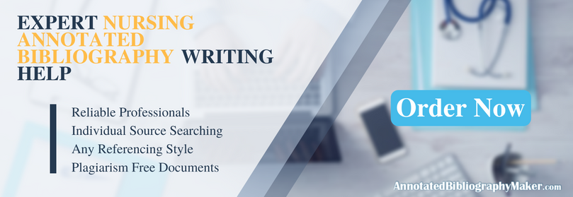 How to write an annotated bibliography for nursing