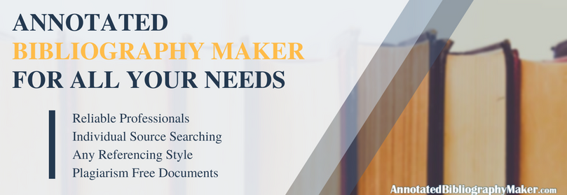 Annotated bibliography makers